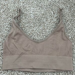 Tan bra